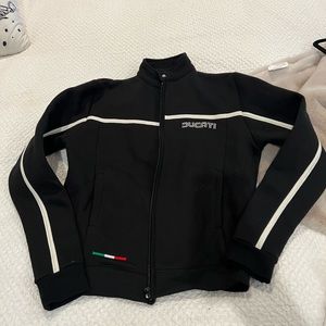 Brand new Ducati zip up light jacket